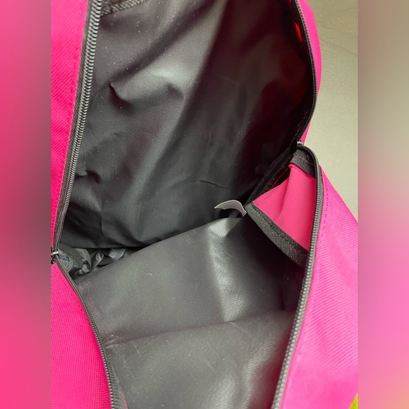 NEW 7pc Urban Sport Backpack Book Bag Heritage Collection Pink Neon Black Kids - Picture 8 of 10